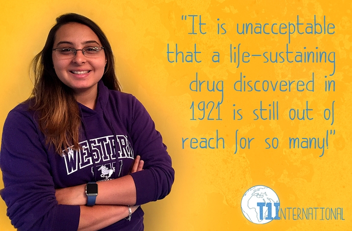 Mariam from Canada says: It is unacceptable that a life-sustaining drug discovered in 1921 is still out of reach for so many!