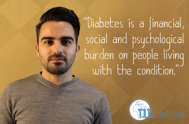 Moh in Kuwait says: Diabetes is a financial, social and psychological burden on people living with the condition.